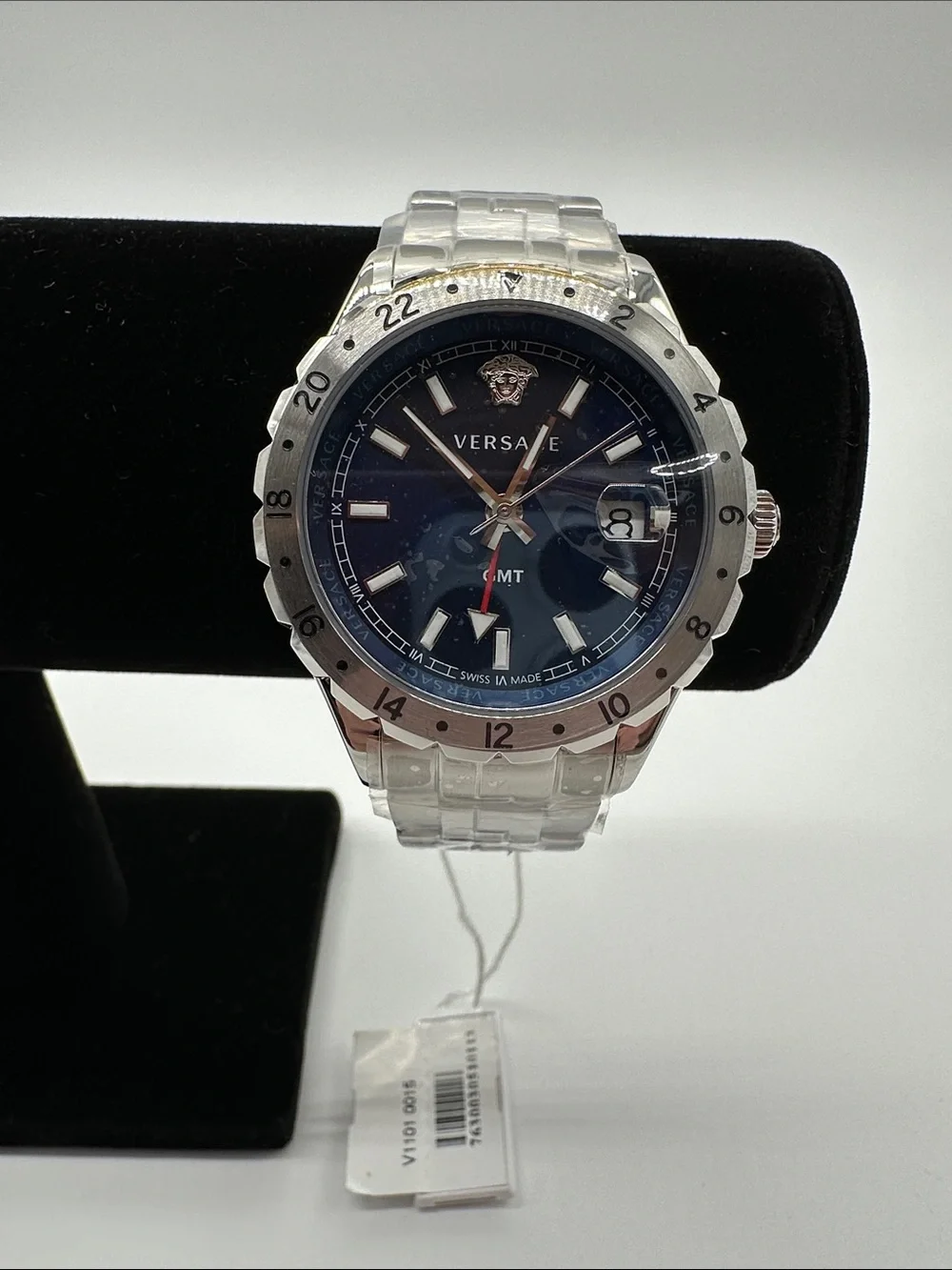 Versace Hellenyium GMT Blue 42mm V11010015